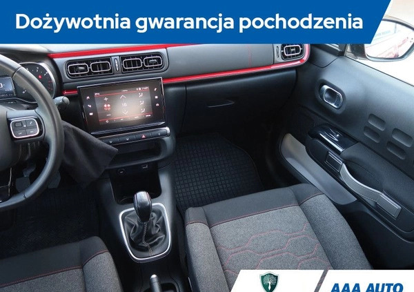 Citroen C3 cena 52000 przebieg: 64847, rok produkcji 2019 z Piastów małe 232